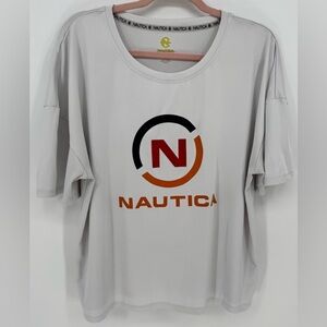 Nautica Women's Oversized Crop Top